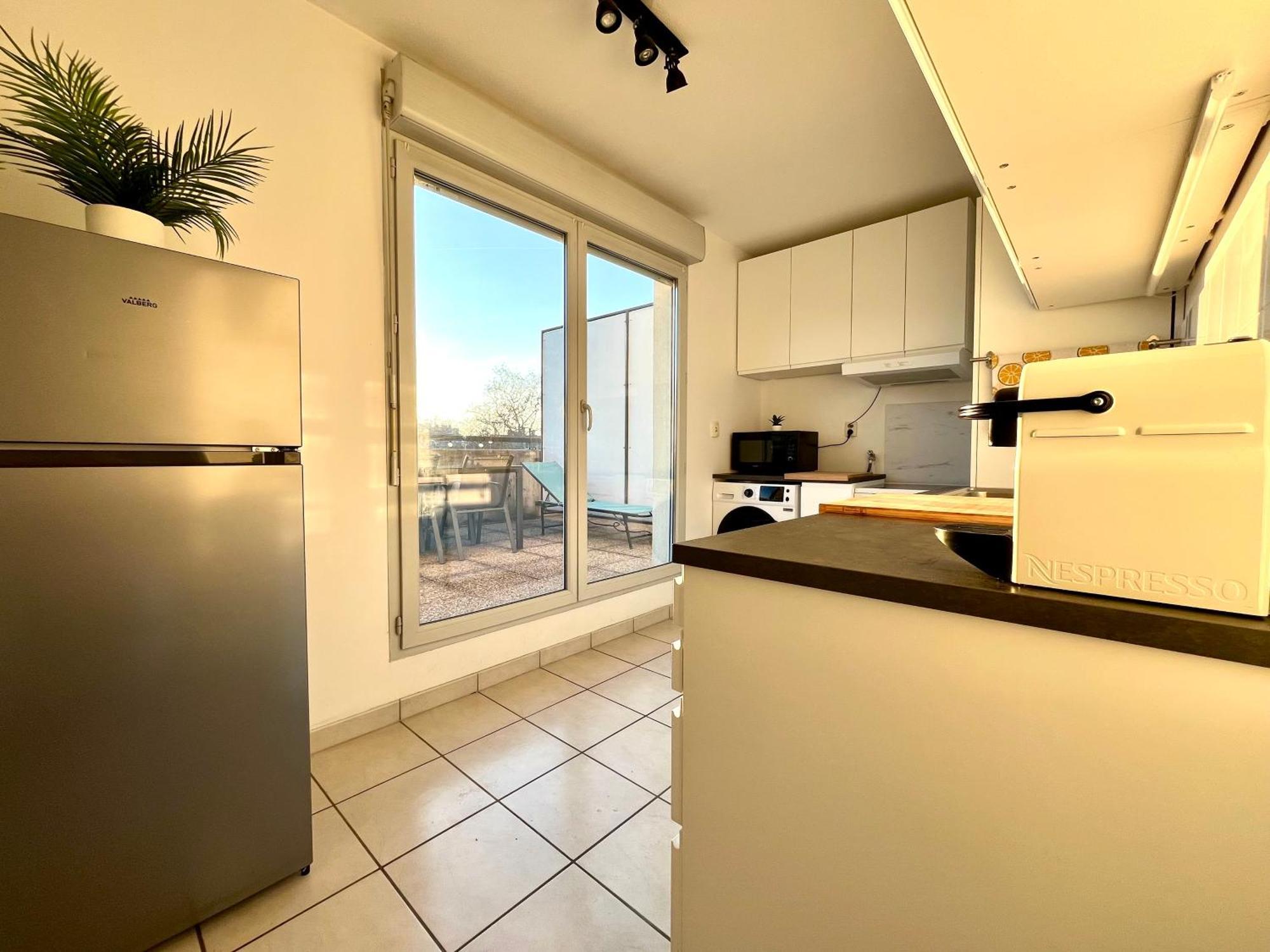 Bngo I Immense Rooftop Lyon I 2 Chambres, 4 Places Parkings, 2 Immenses Terrasses, 8 Personnes 外观 照片